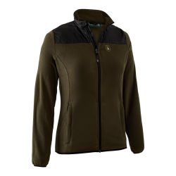 Jachetă Fleece Lady Northward Chestnut Brown - Deerhunter